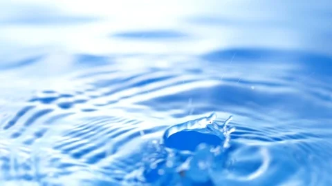 Water droplets (slow motion) 動画素材 101361882