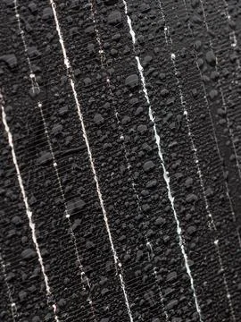 Water droplets on a Solar Panel Foto stock