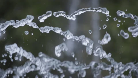 Water droplets splashing and exploding Stock Footage 164542282