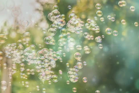 Water droplets in sunlight Stock Footage 202392001