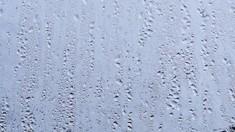 Water Droplets on Window from Condensation 2 Stock Footage 84703089