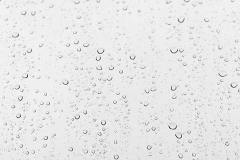Water droplets on the window Stock-Fotos