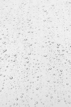Water droplets on the window Stock Photos