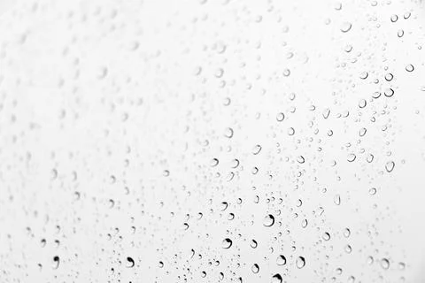 Water droplets on the window Stock-Fotos