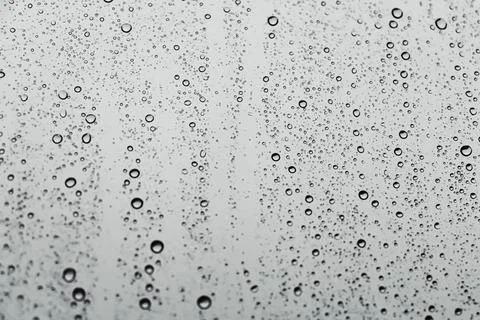 Water droplets on the window Stock-Fotos