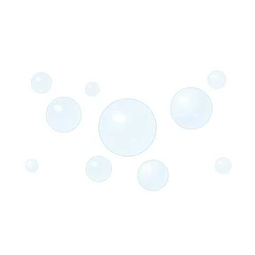 Water droplets,Water Bubbles Vector Stock Illustration