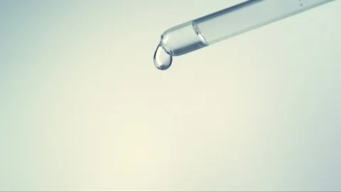 Water dropper in slow motion. Drop of water falling / high speed camera 스톡 동영상 101016110