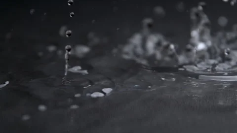Water Dropping in Super Slow Motion Stock Footage 270407759