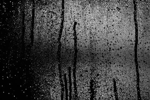 Water drops on abstract background Foto stock