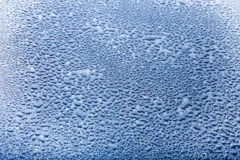 Water drops on abstract background Foto stock