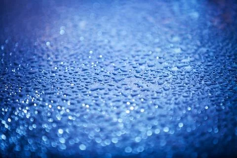 Water drops on abstract background Stock Photos
