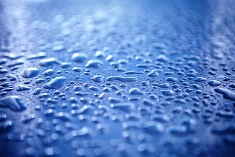 Water drops on abstract background Stock-Fotos