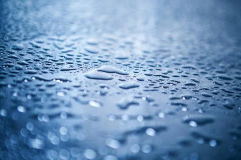 Water drops on abstract background Stock Photos