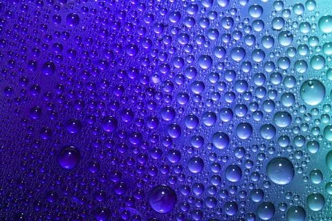 Water drops on abstract background 스톡 사진