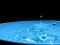 Water Drops and Ripples 120fps 01 Slow Motion x4 Footage