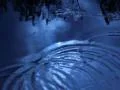 Water Drops and Ripples 52 Slow Motion Loop Moonlit Sky Footage