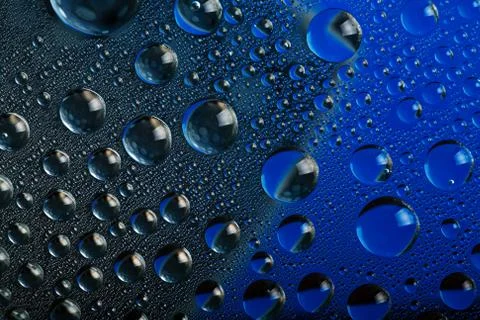 Water drops background Stock Photos