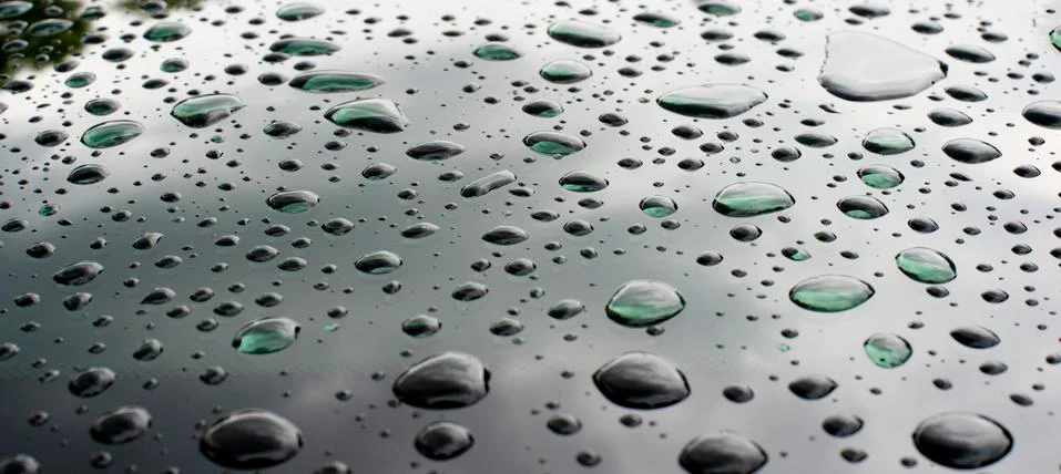 Water drops background Stock Photos
