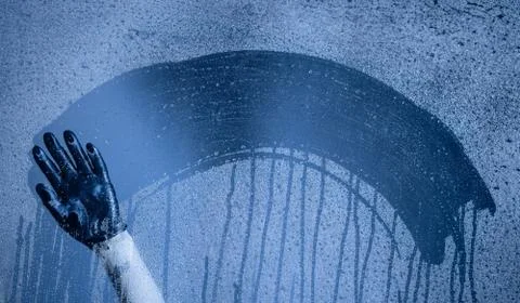 Water drops background Stock Photos