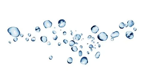 Water Drops Background Stock Photos
