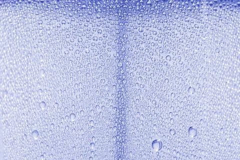 Water drops background. Selective focus. Stock Photos