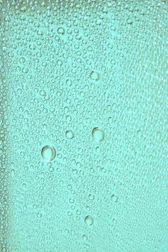 Water drops background. Selective focus. Foto stock