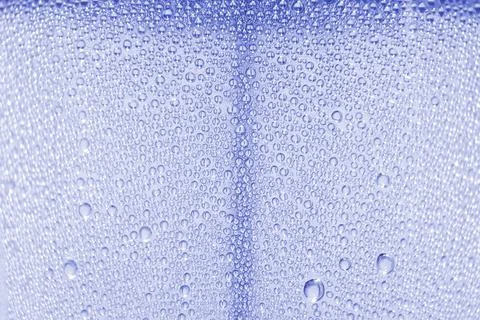Water drops background. Selective focus. Stock Photos