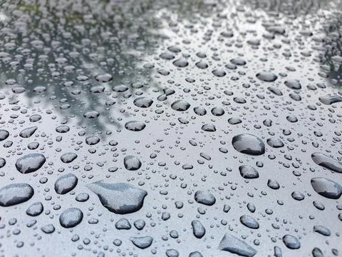 Water drops on background texture. backdrop glass covered with drops of water Stock Photos