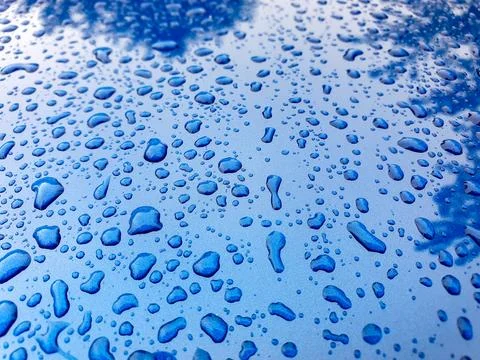 Water drops on background texture. backdrop glass covered with drops of water Stock Photos