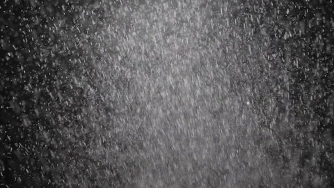 Water drops on the black background Video stock 117518868