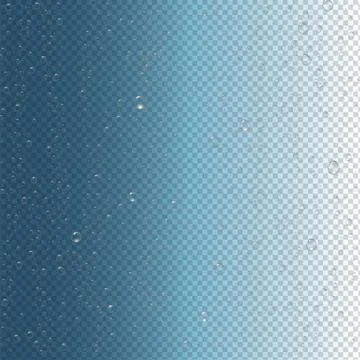 Water Drops With Blue Background Stock Illustration