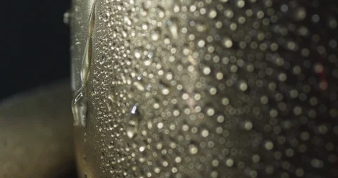 Water drops on the bottle Video stock 112097800