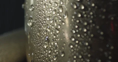 Water drops on the bottle 스톡 동영상 112097877