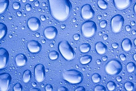 Water Drops composition Stock Photos