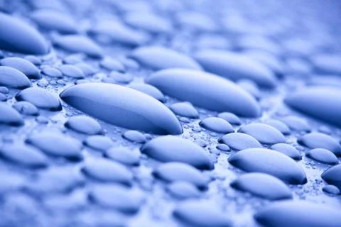 Water Drops composition Stock Photos