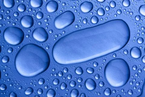 Water Drops composition Stock Photos