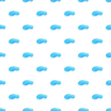 Water drops creating an abstract pattern Stockillustratie