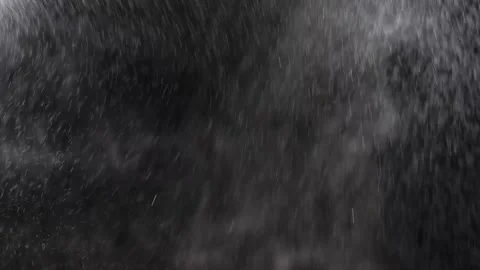 Water drops on dark background in slow motion Video stock 278450264