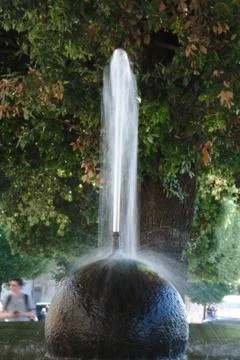 Water drops flooding the image Stock Photos
