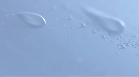 Water drops flowing 20 Stock Footage 11900176