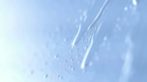 Water drops flowing 8 Vídeo Stock 11900242