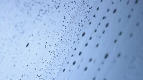 Water drops flowing 9 Video stock 11900244