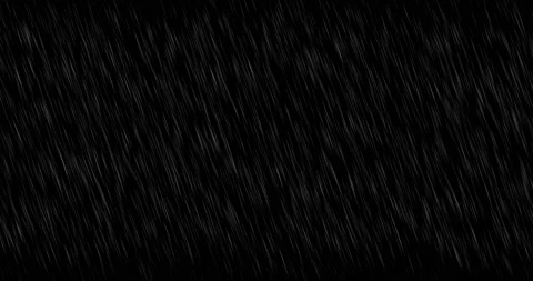 Water drops fly and fall, motion graphics of rain on a black background Stock Footage 201150969