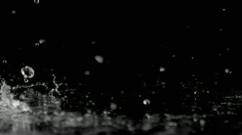Water drops Vídeos de archivo 12555924