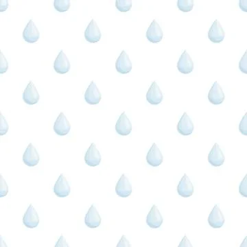 Water drops forming a seamless pattern background 스톡 일러스트