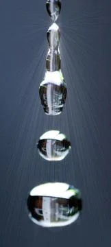 Water drops, Freshness Stock Photos