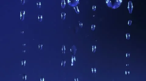 Water drops on glass Stock Footage 10813259