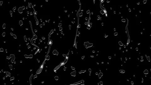 Water drops on glass Видео 287004428