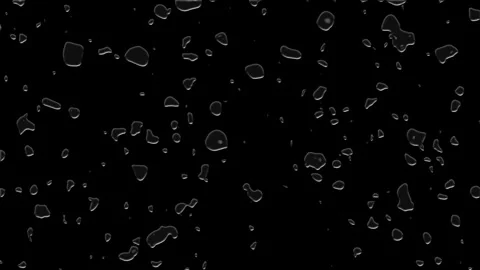 Water drops on glass Видео 287004990