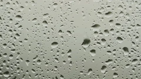 Water drops on a glass window. Stock Footage 148037241